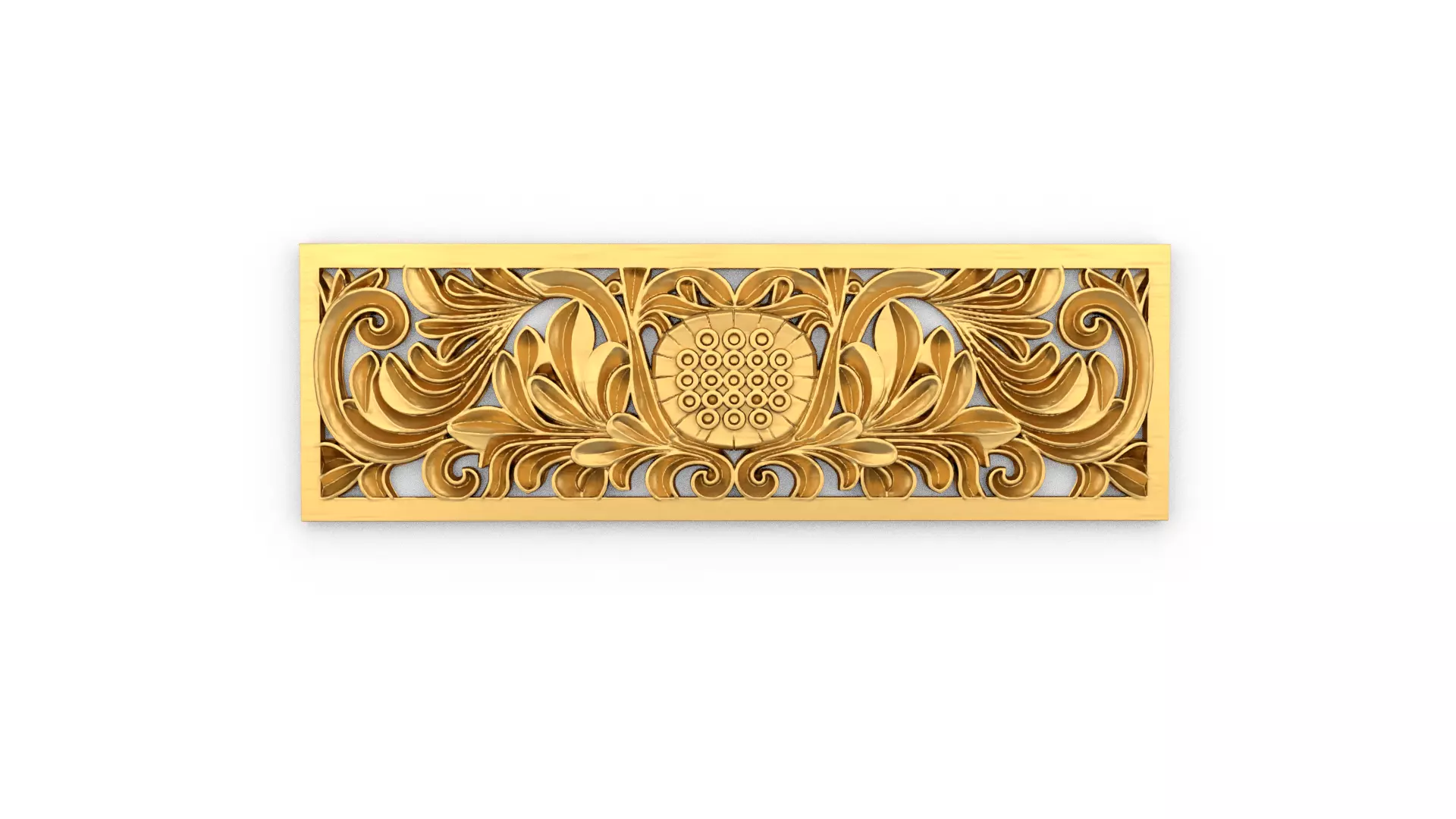 carved classic decorative ornament cnc 3d printing stl 32 3D print model_0