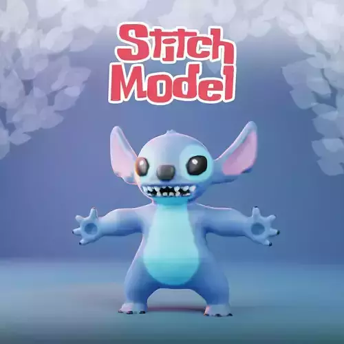 Stitch Pack - Surfing - Keychains and more 3D print model