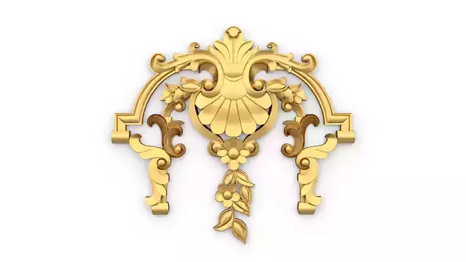 carved classic decorative ornament cnc 3d printing stl 33