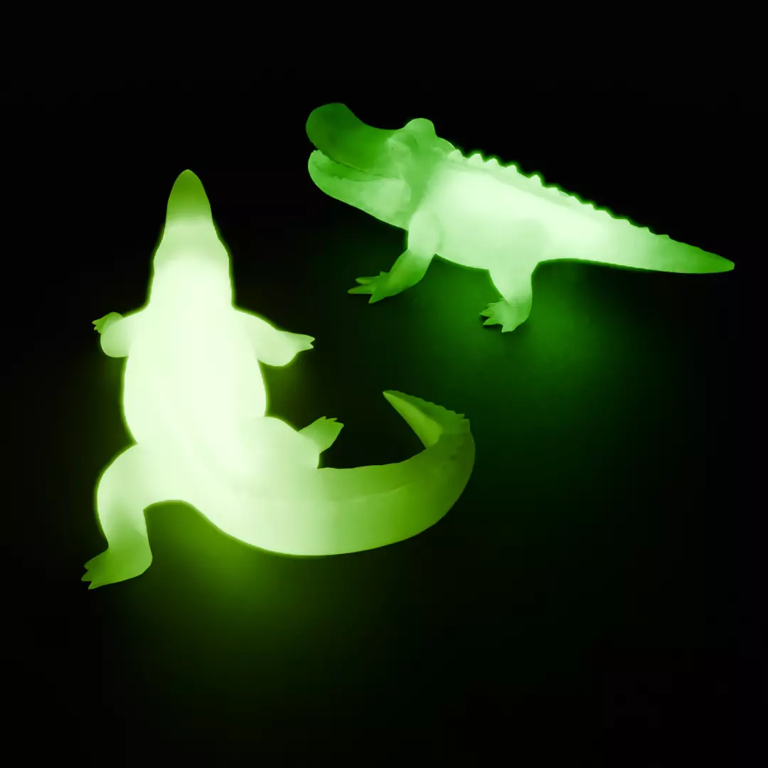 Crocodile indirect lighting 3D model_2