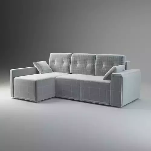 Corner Sofa Fresh - Basic Model 3D model