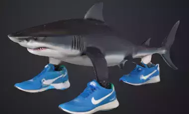 Tralalero Tralala 3D model