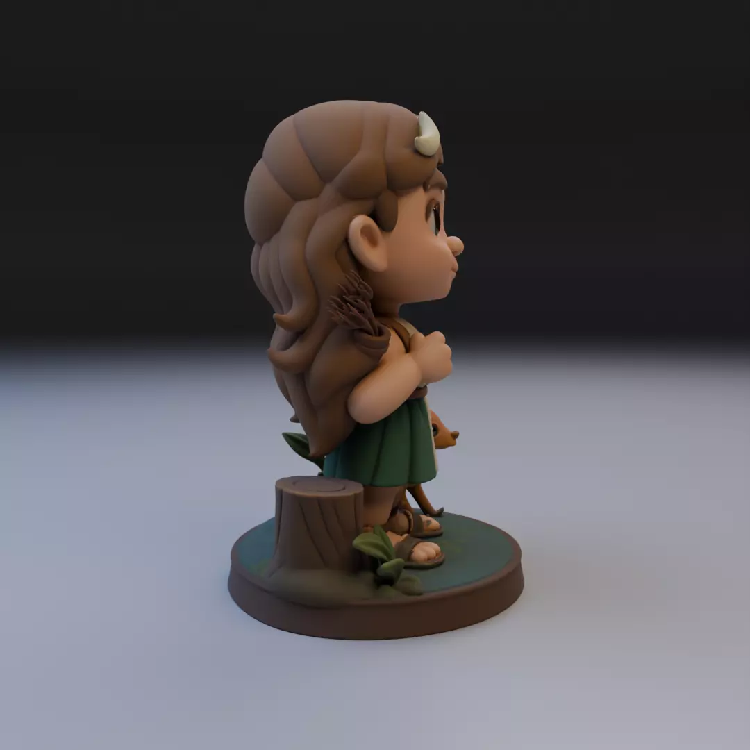 Baby Artemis 3D print model_2