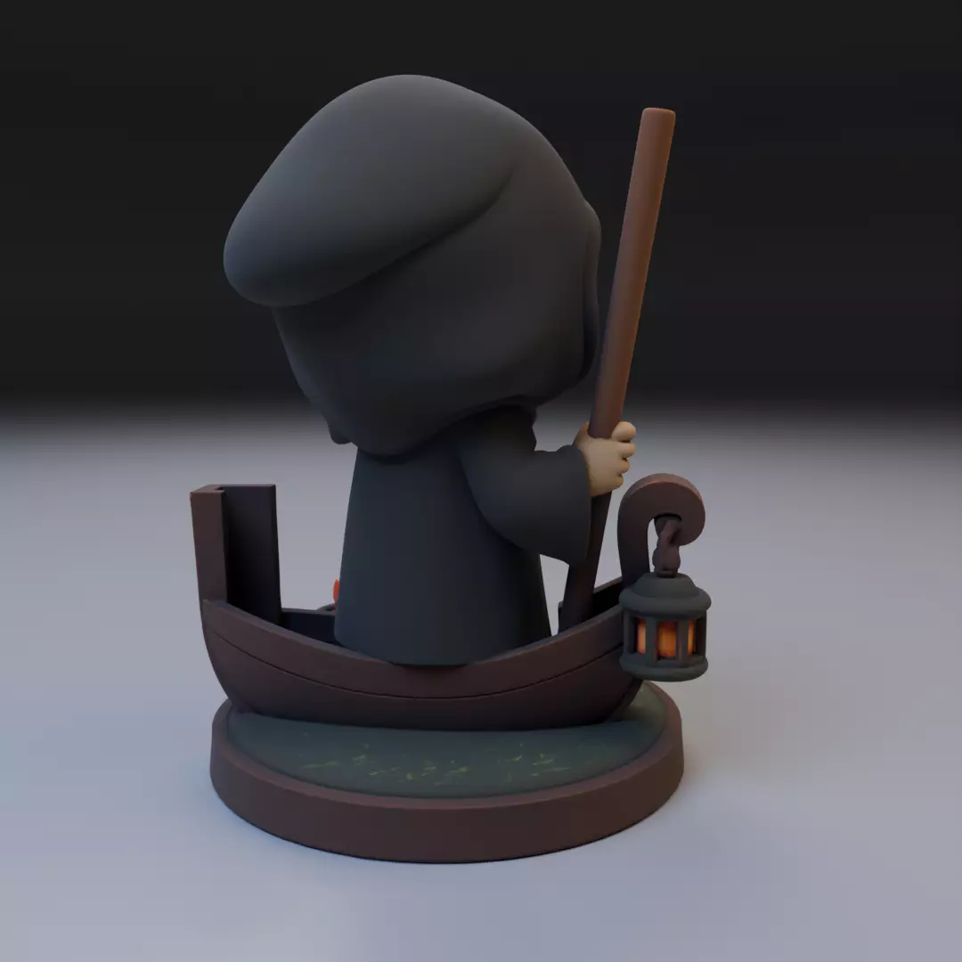 baby caronte 3D print model_14