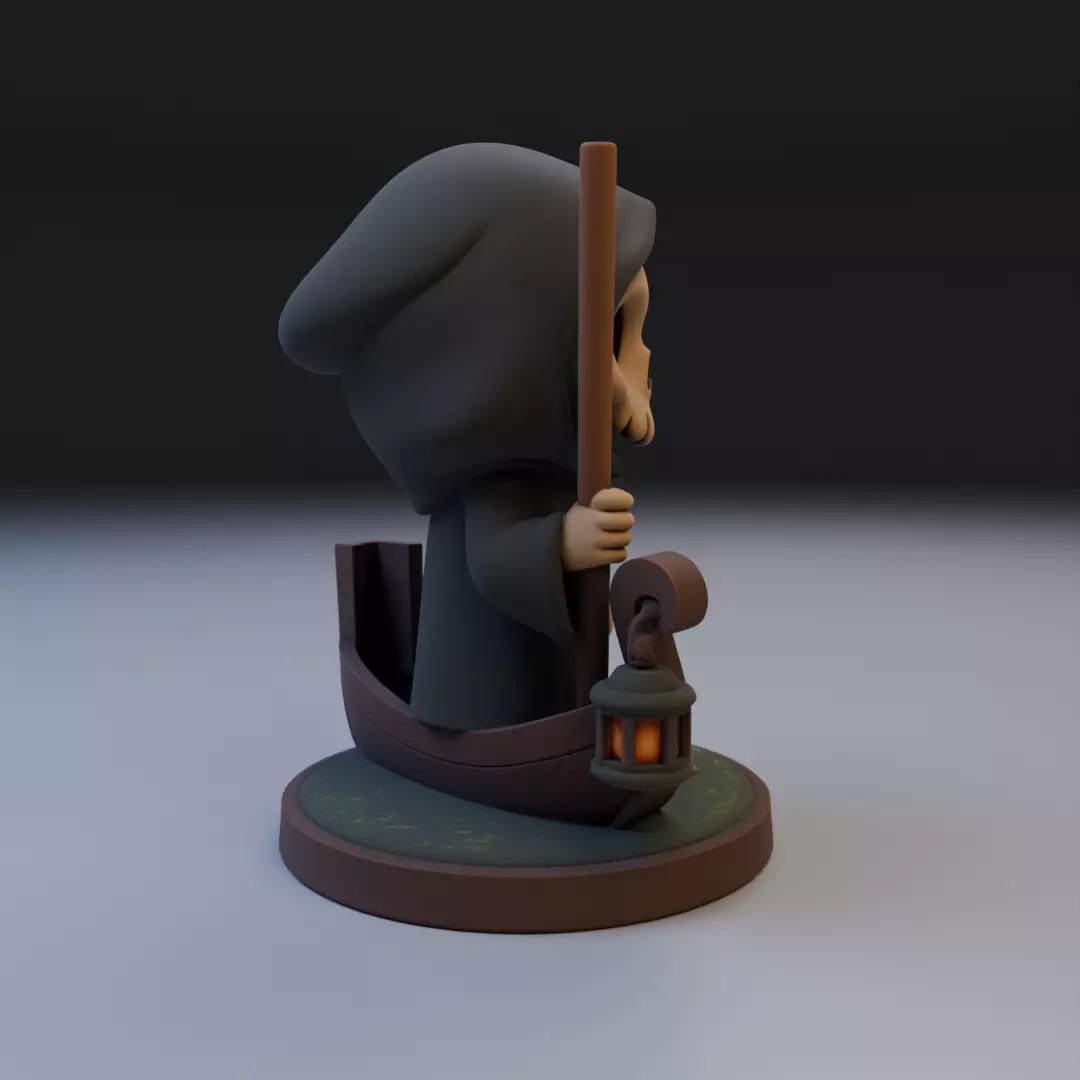 baby caronte 3D print model_2