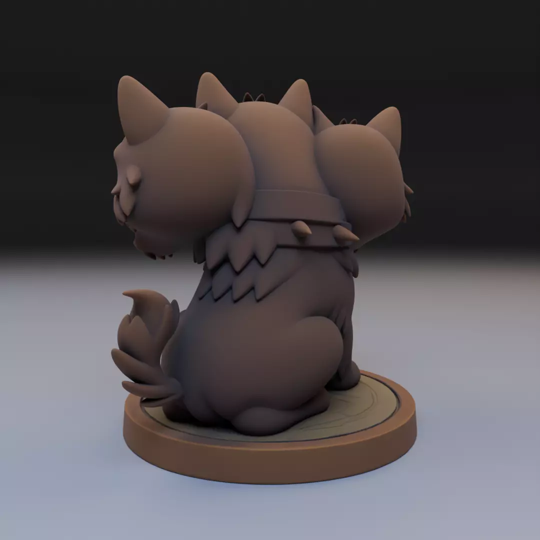 baby Cerbero 3D print model_5
