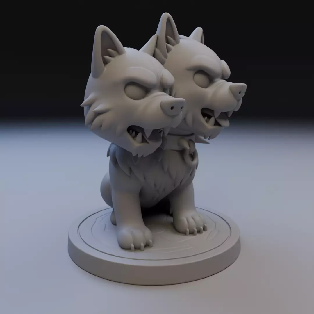 baby Cerbero 3D print model_12