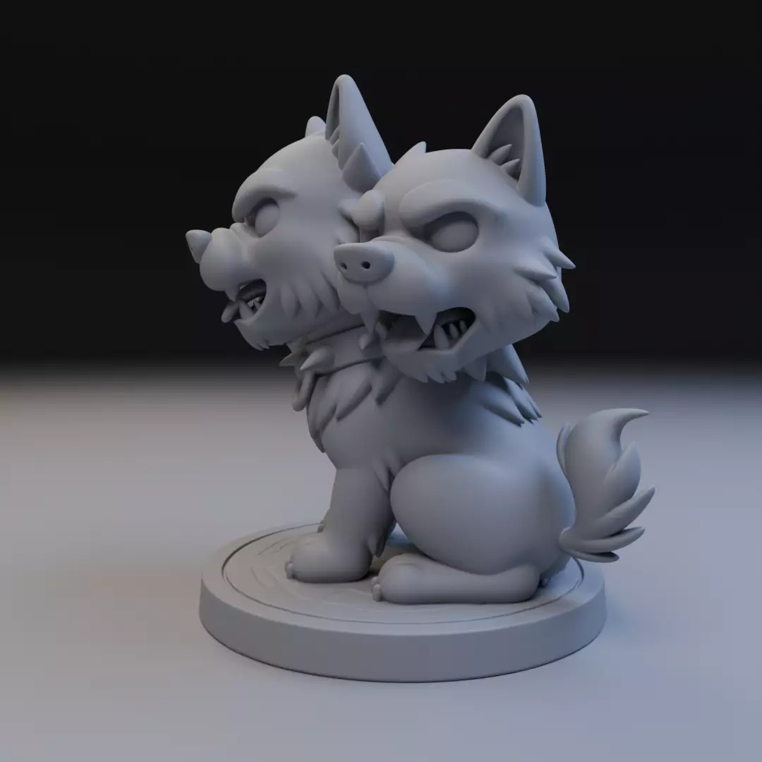 baby Cerbero 3D print model_4
