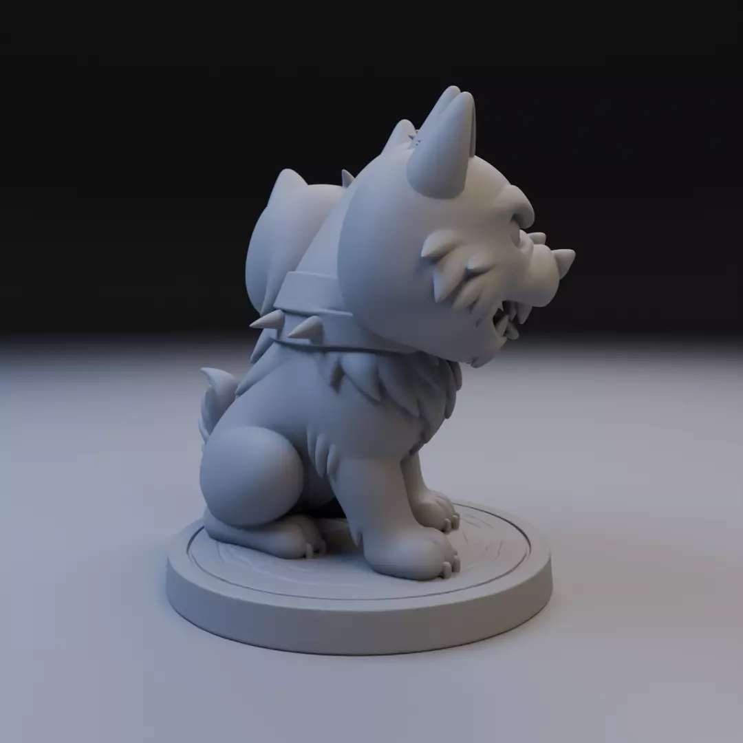 baby Cerbero 3D print model_2