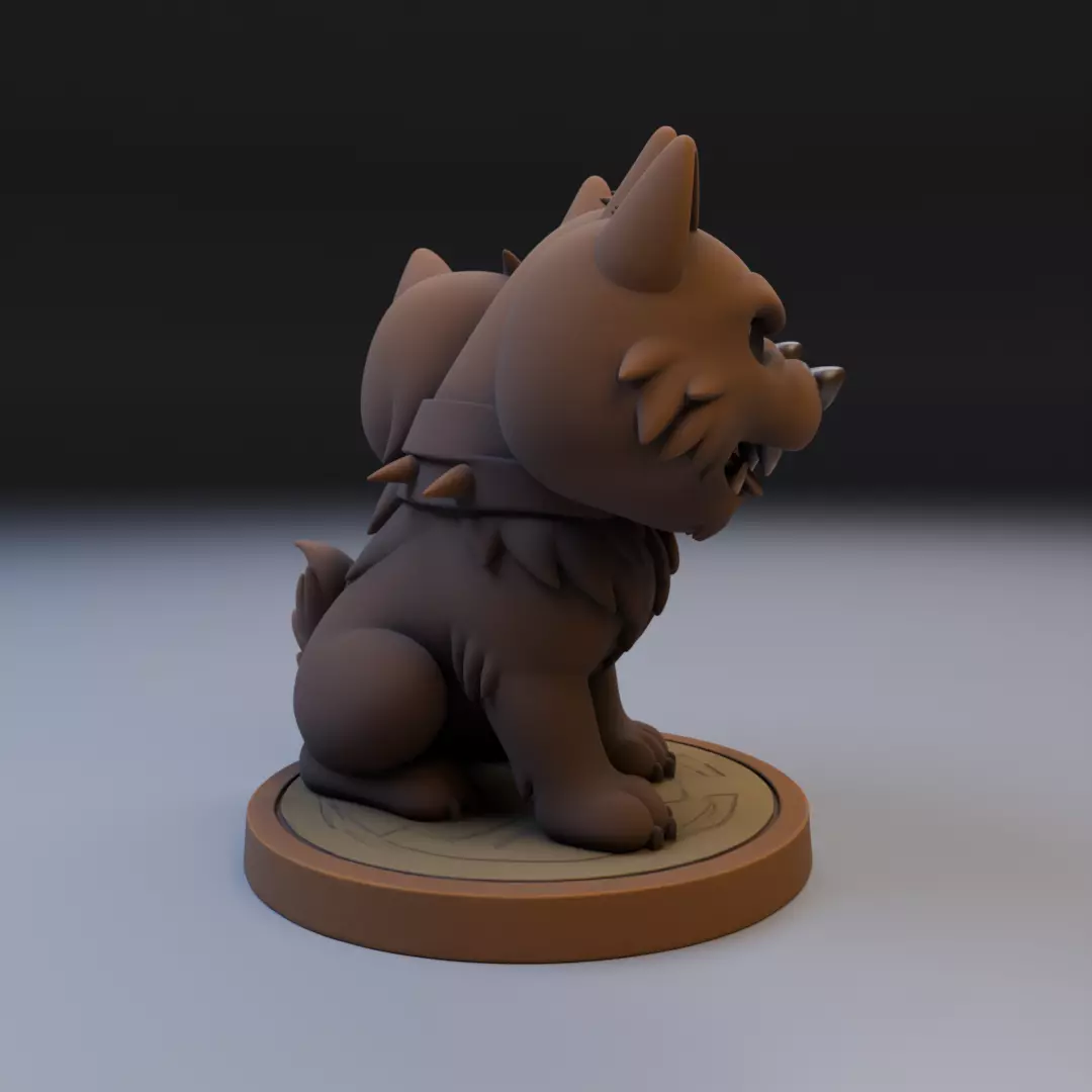baby Cerbero 3D print model_1
