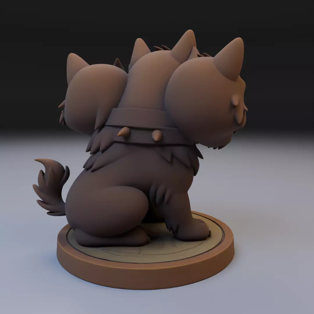 baby Cerbero 3D print model_13