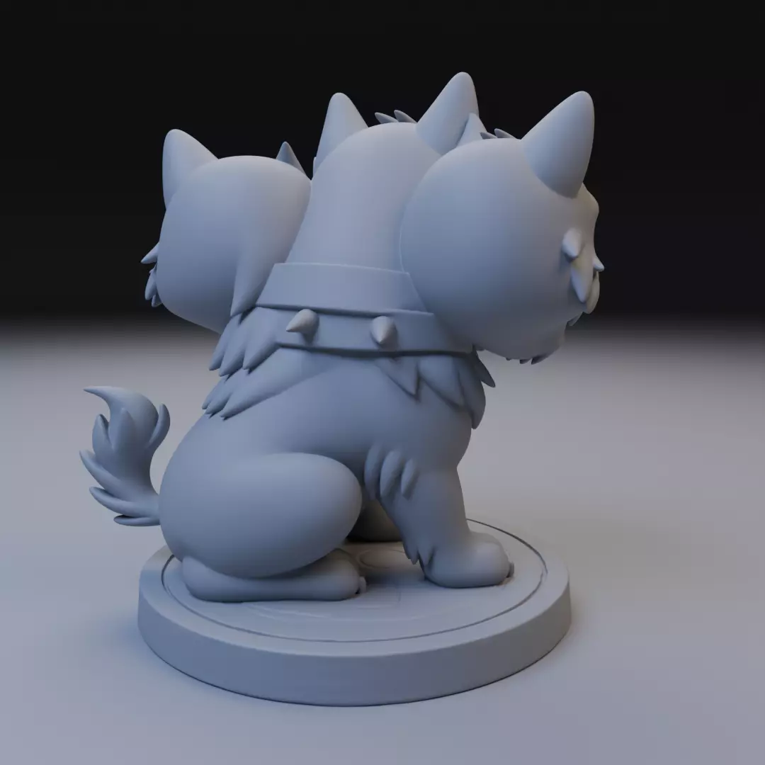 baby Cerbero 3D print model_14