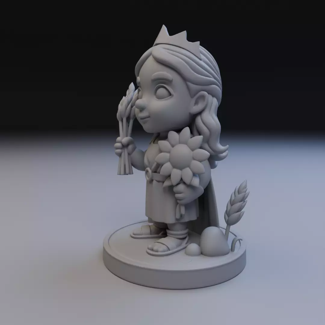 Baby Demeter 3D print model_9