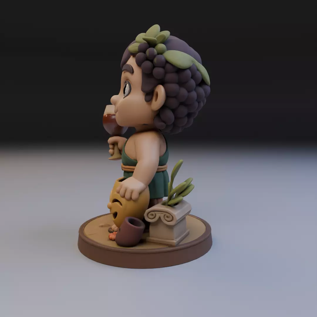 Baby Dionisio 3D print model_3