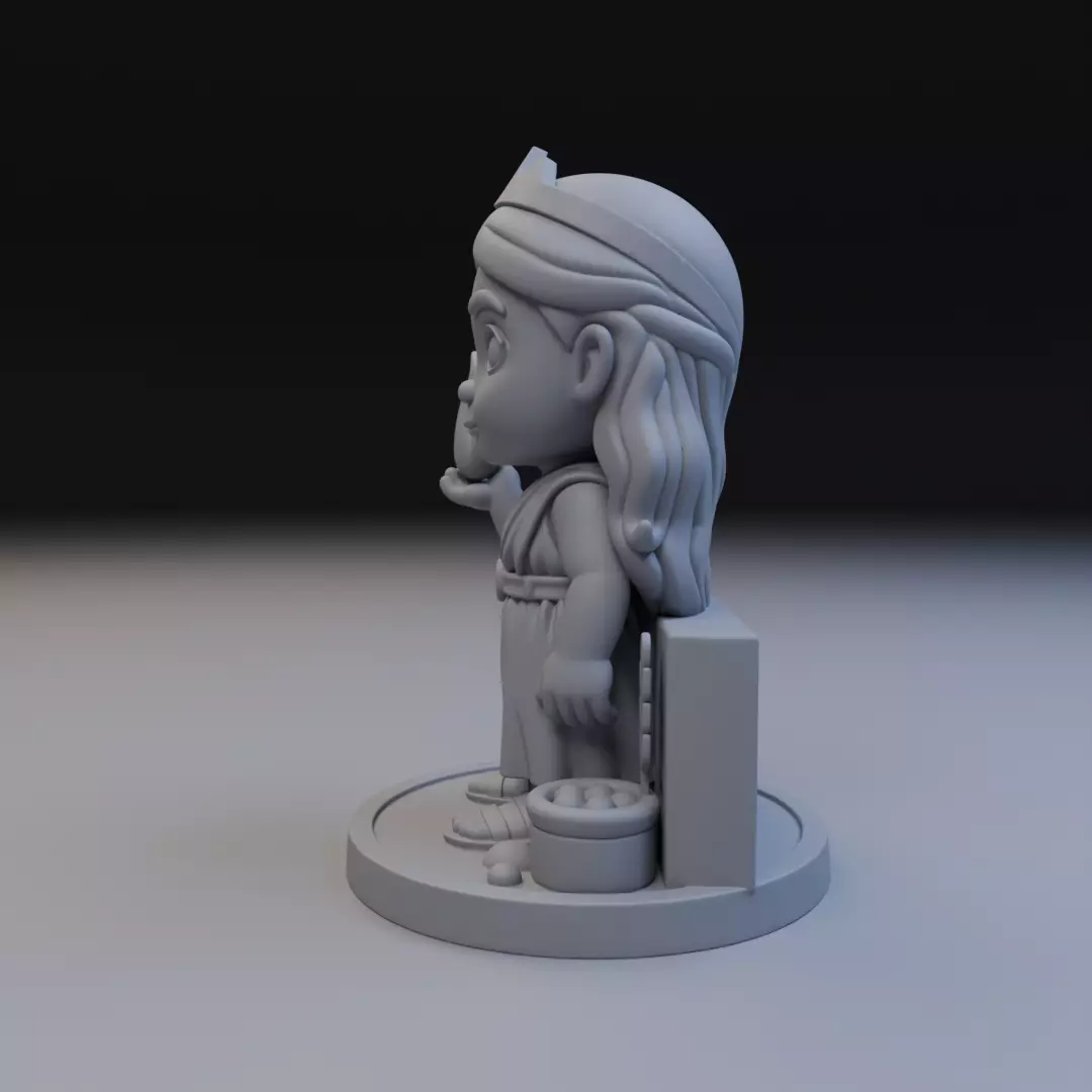 Baby Hestia 3D print model_4