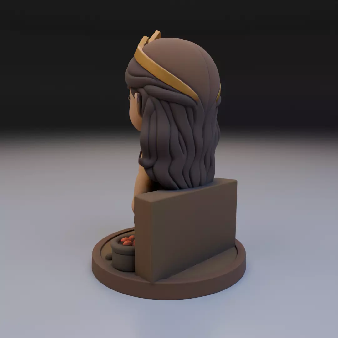Baby Hestia 3D print model_7