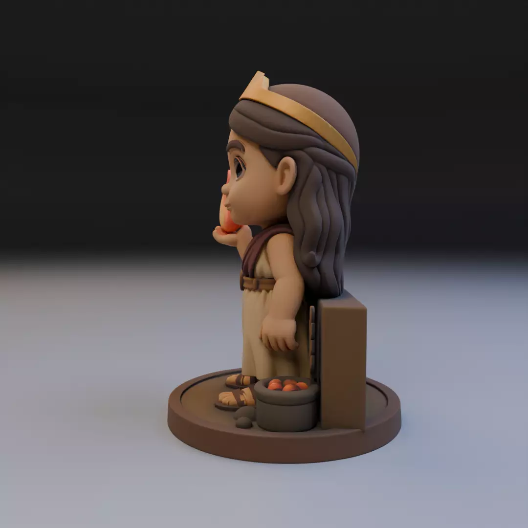 Baby Hestia 3D print model_3