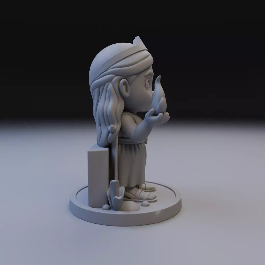Baby Hestia 3D print model_2