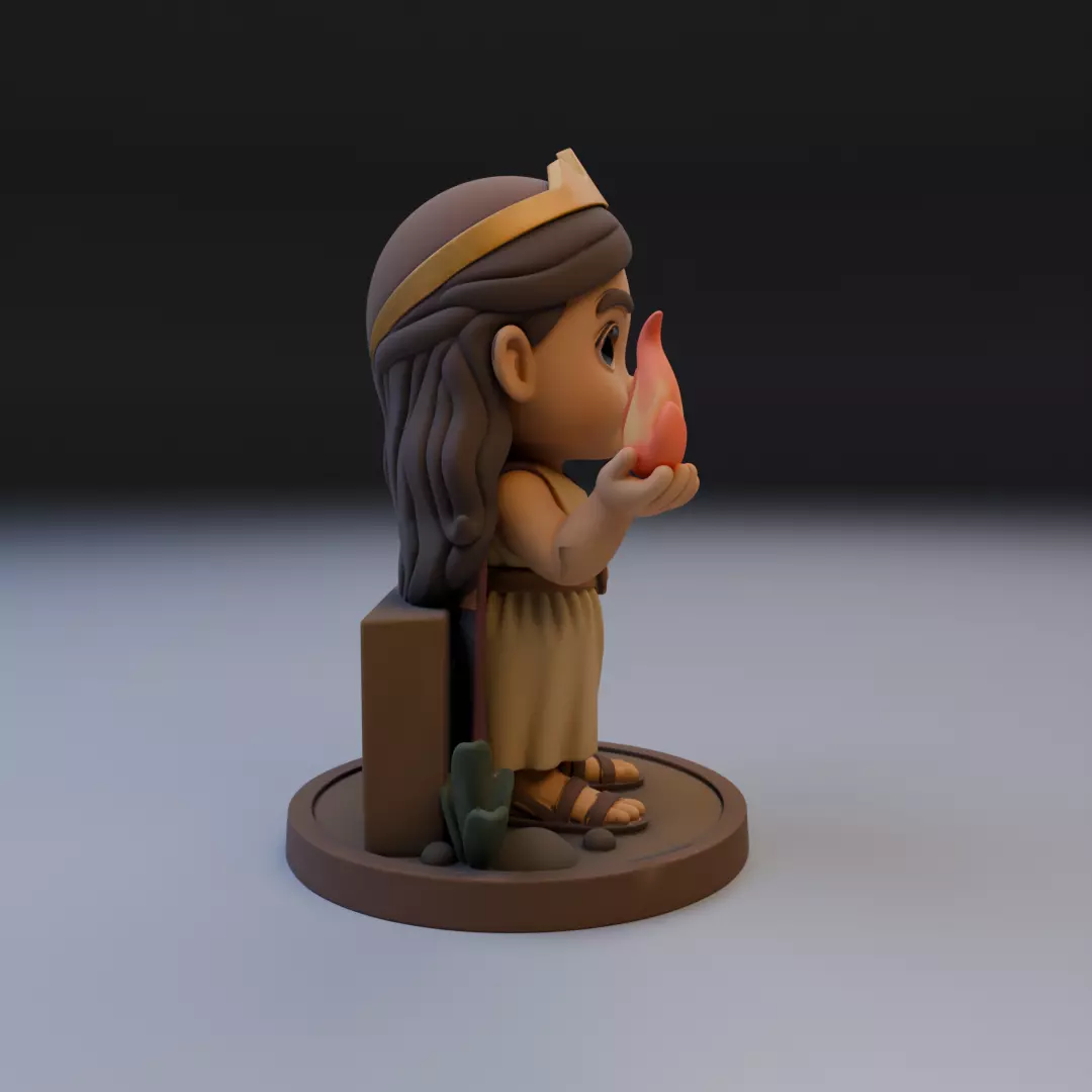 Baby Hestia 3D print model_1
