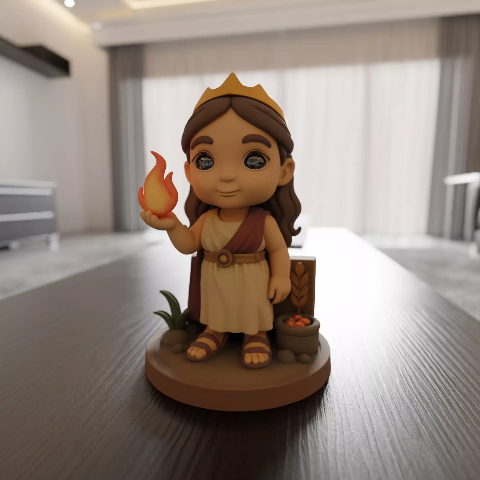 Baby Hestia 3D print model_0
