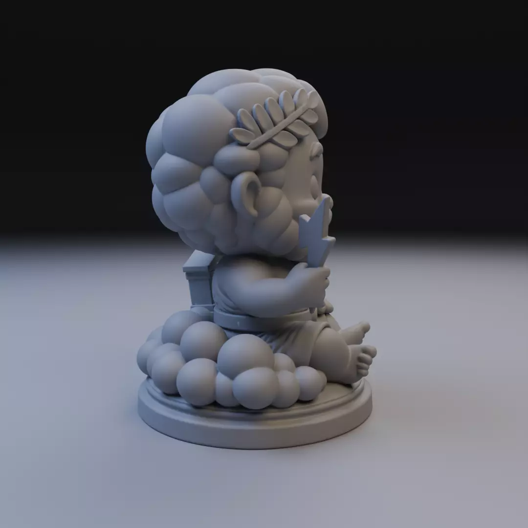 Baby Zeus 3D print model_2