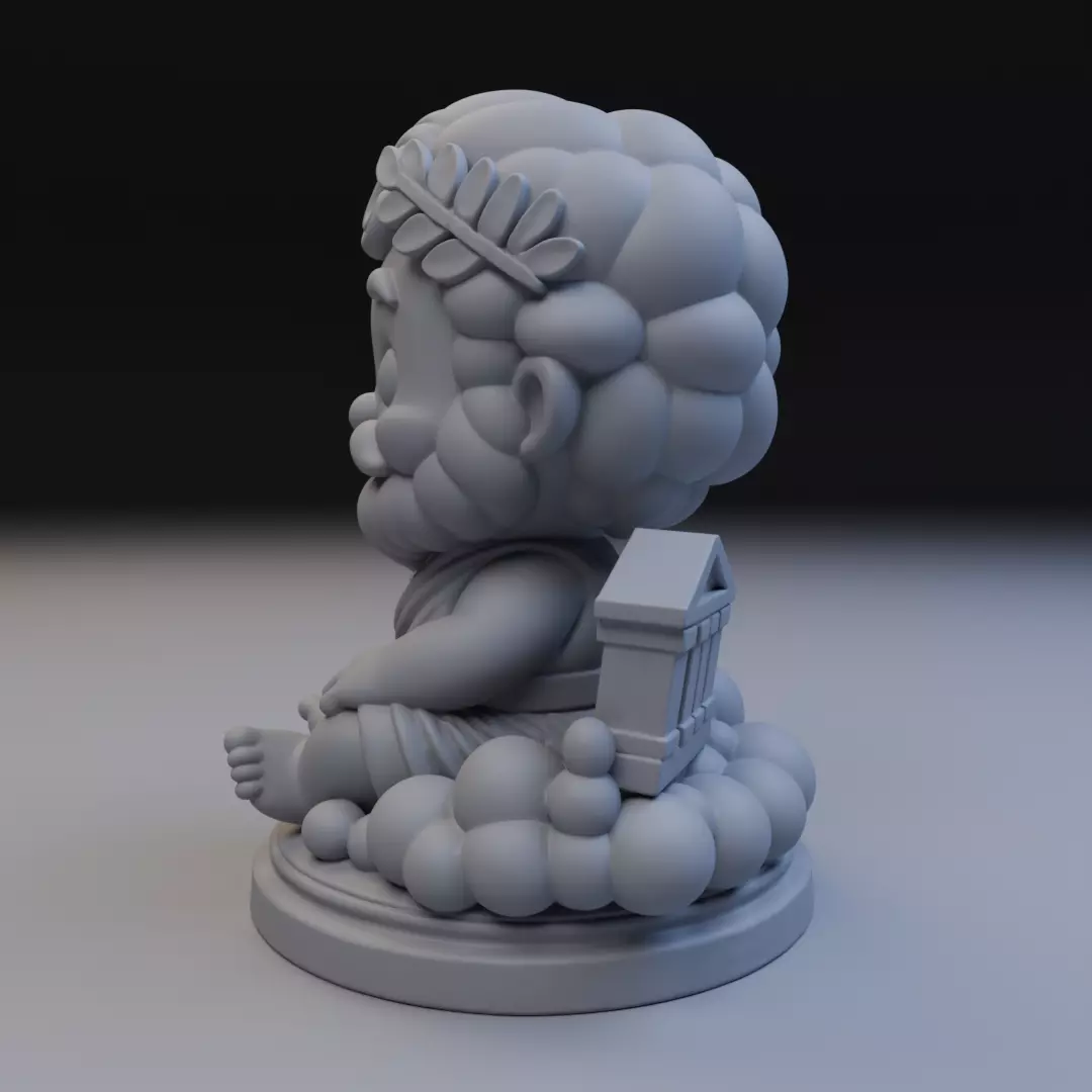 Baby Zeus 3D print model_4