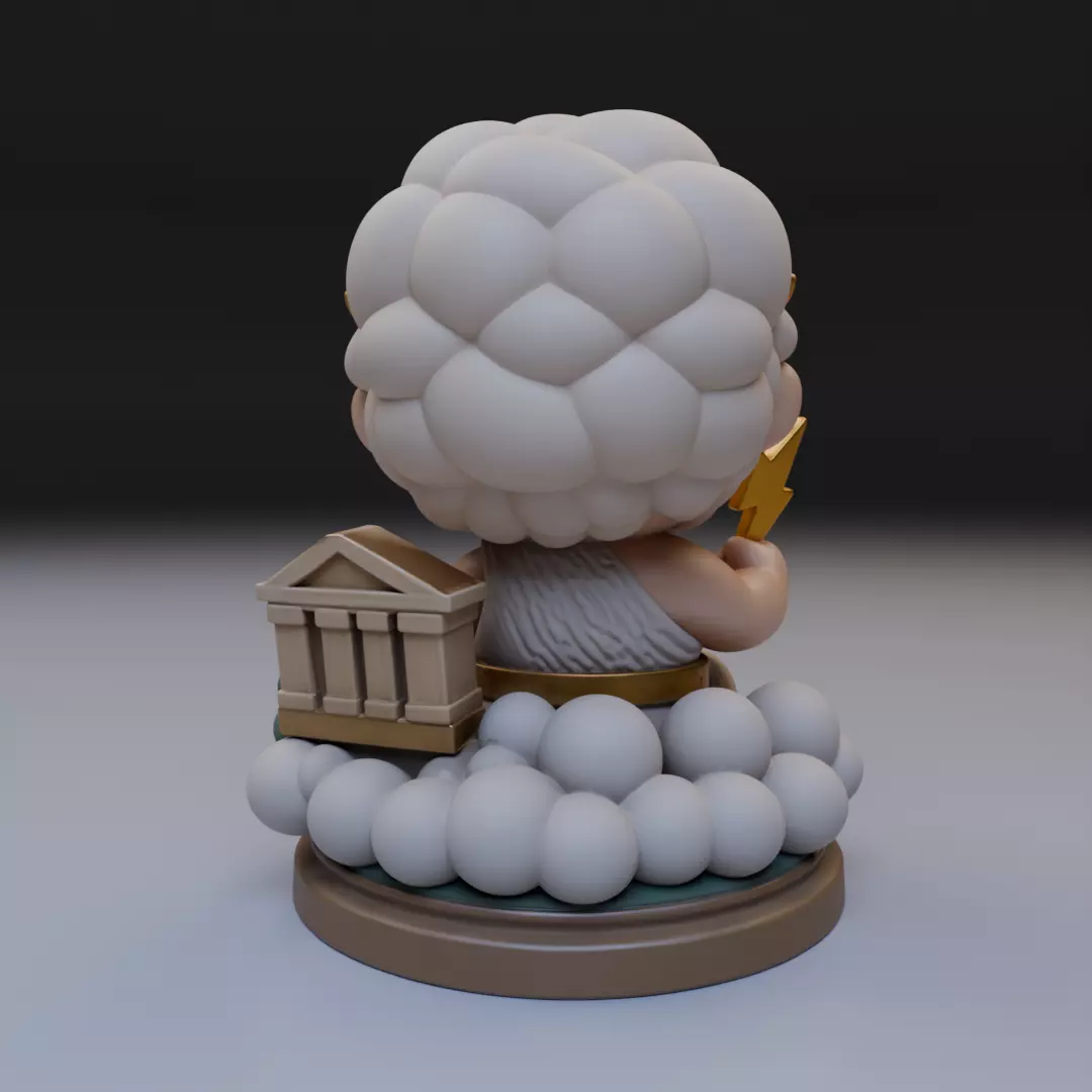 Baby Zeus 3D print model_5