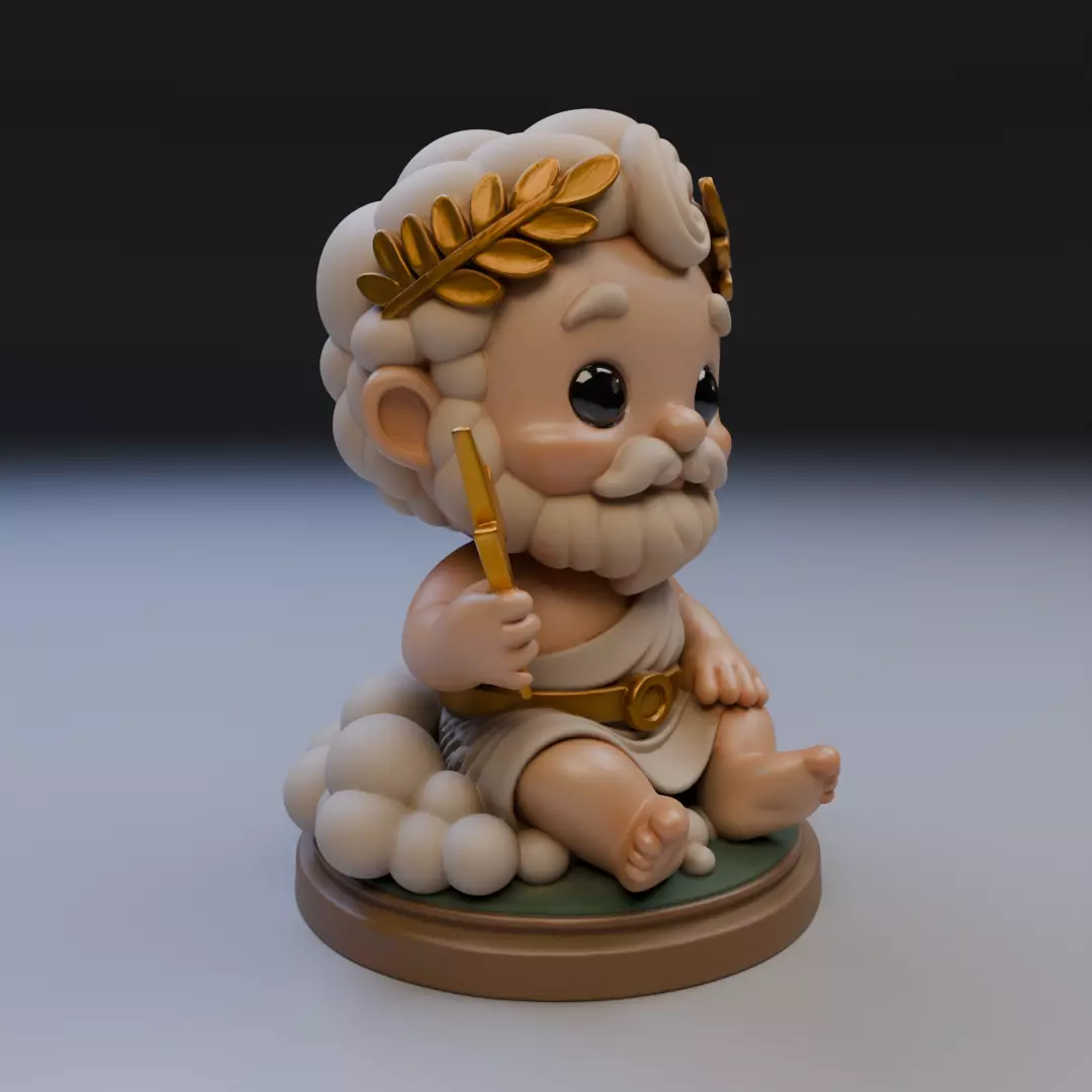 Baby Zeus 3D print model_11