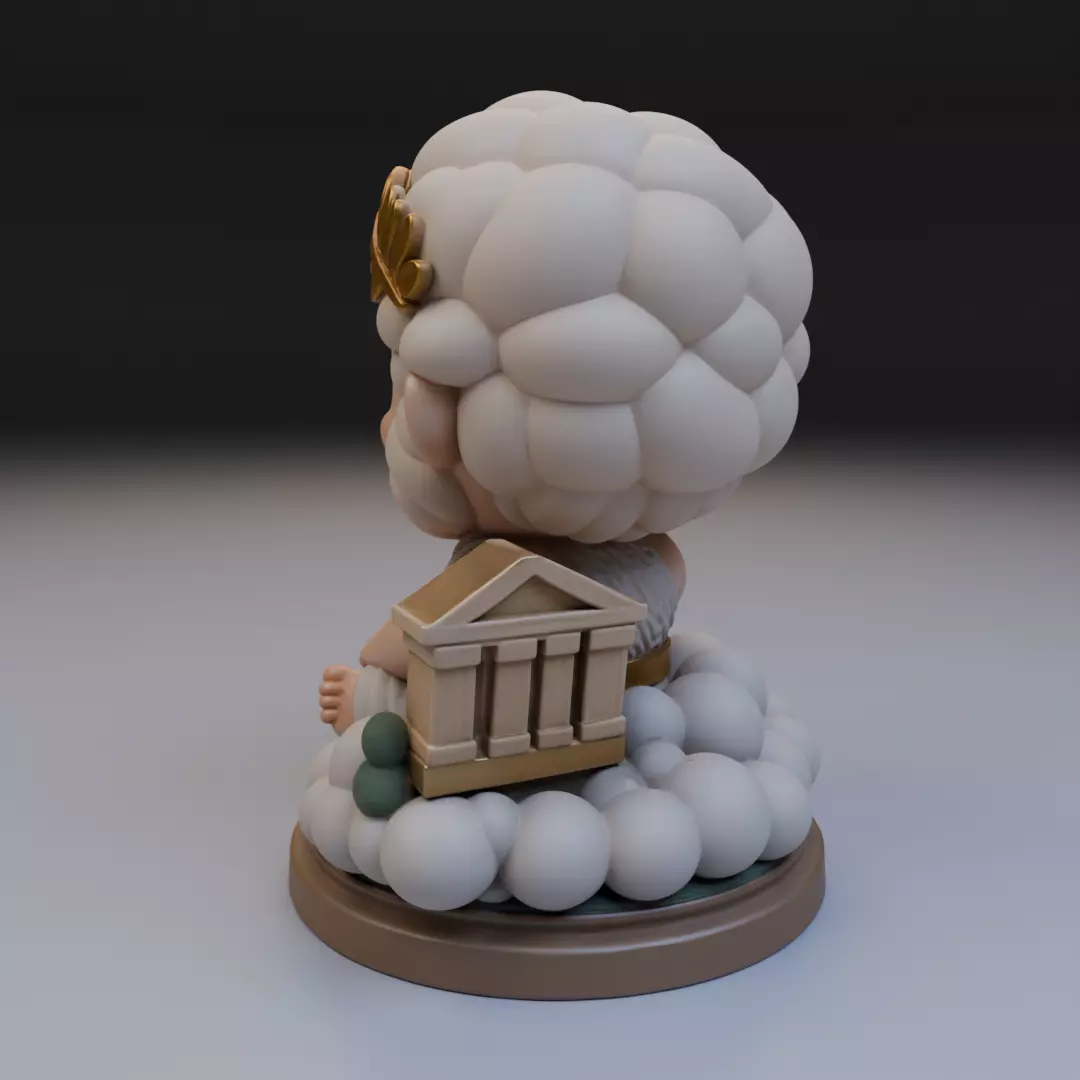 Baby Zeus 3D print model_7