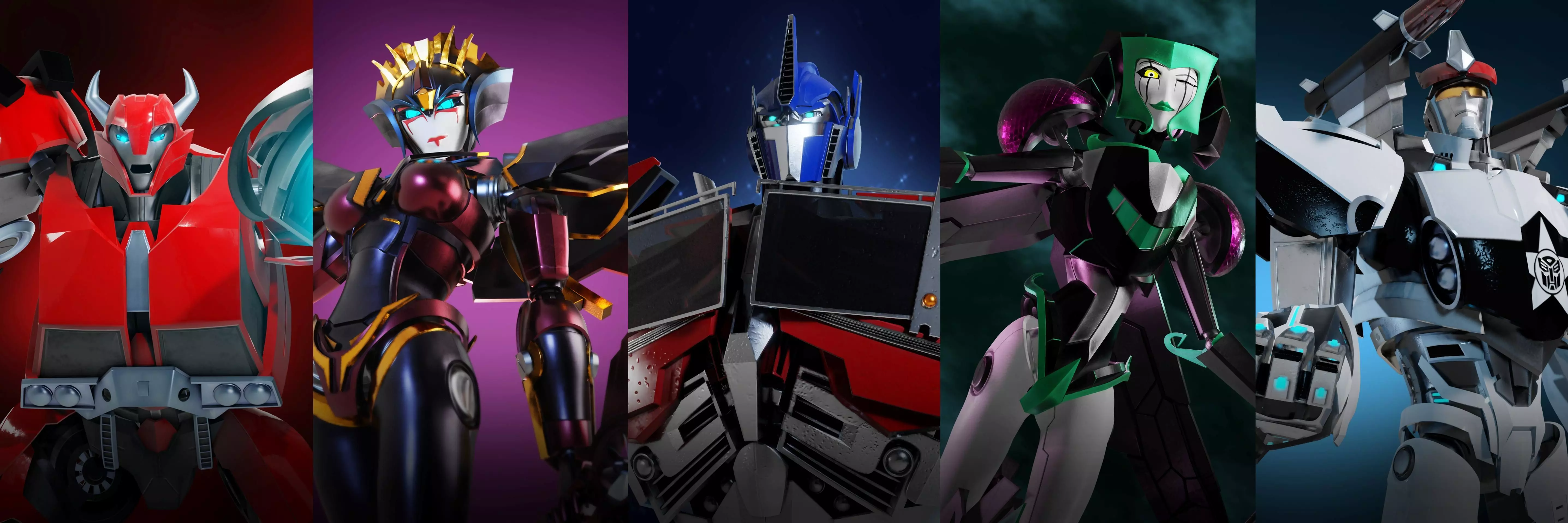 Transformers Prime 12 Models Collection _2