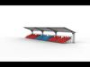 stadium bleacher 3D model_1