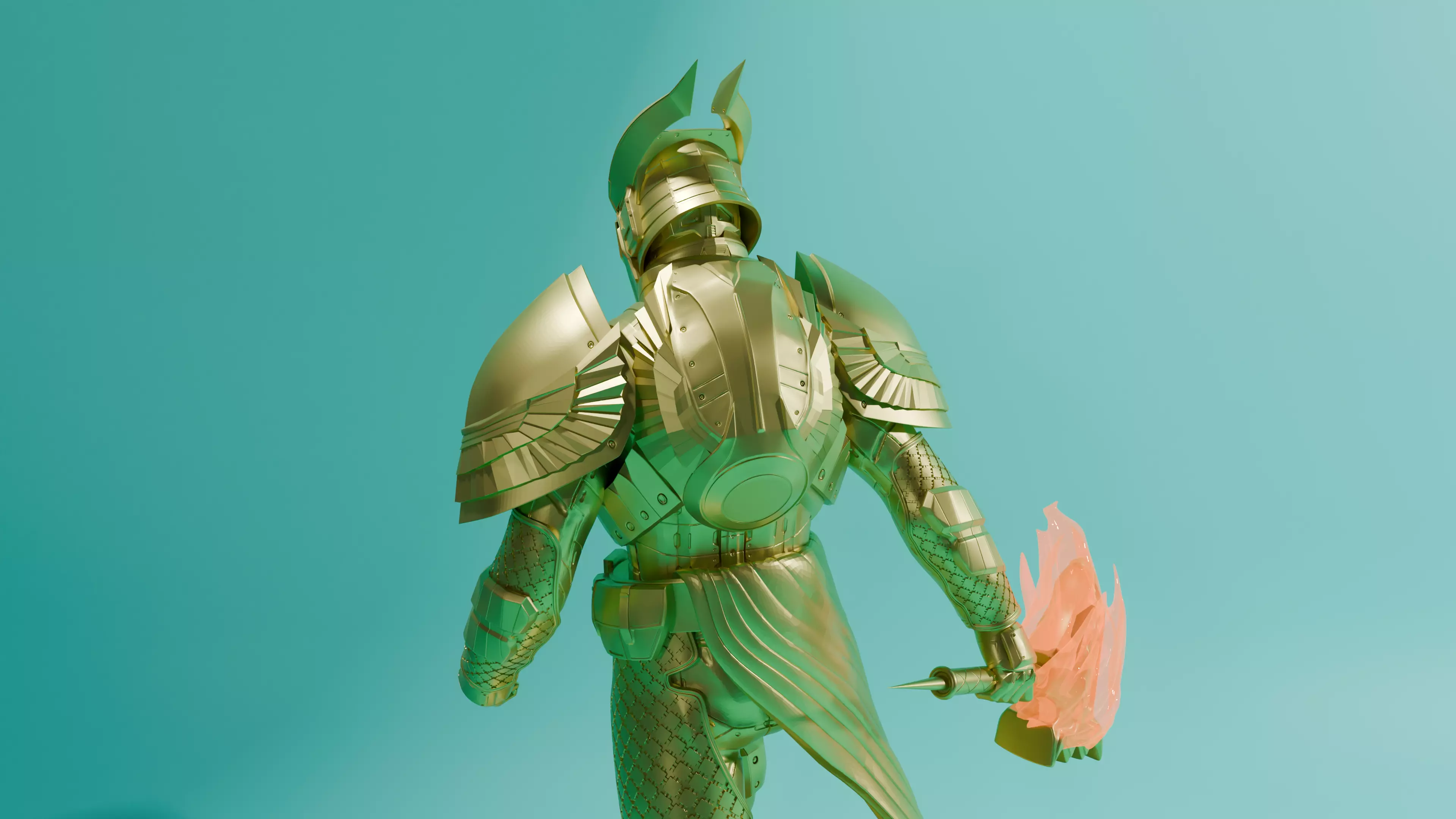 DESTINY - TITAN ARMOR Osiris  3D print model_8