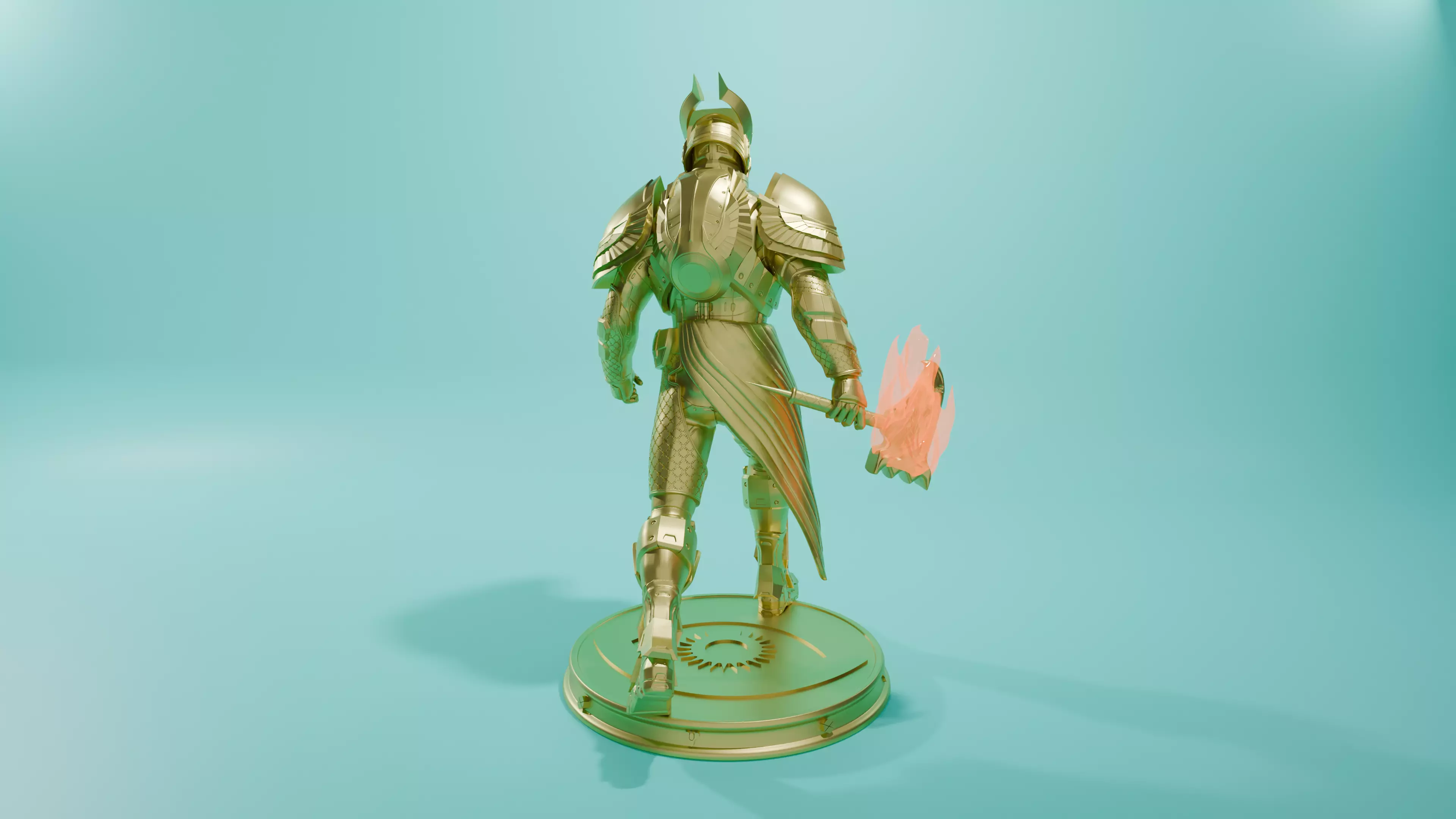 DESTINY - TITAN ARMOR Osiris  3D print model_3