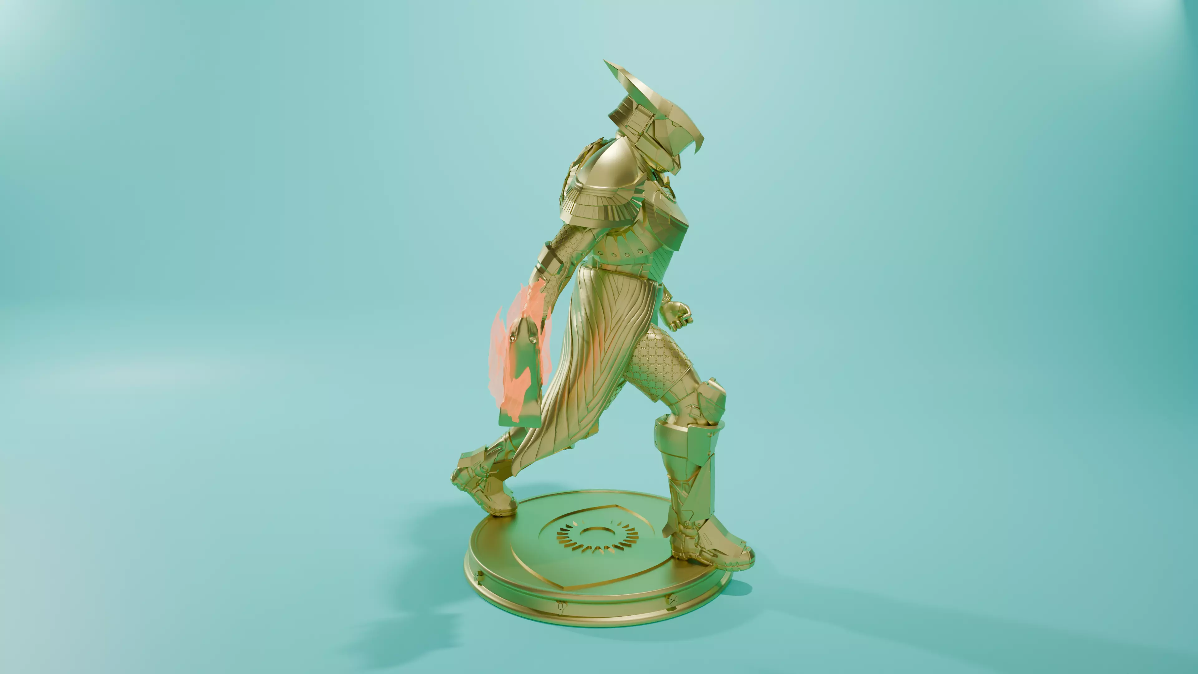 DESTINY - TITAN ARMOR Osiris  3D print model_4