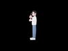 Stylized 3D Male Doctor - Magnifying Glass with Thumbs Up 3D model_1