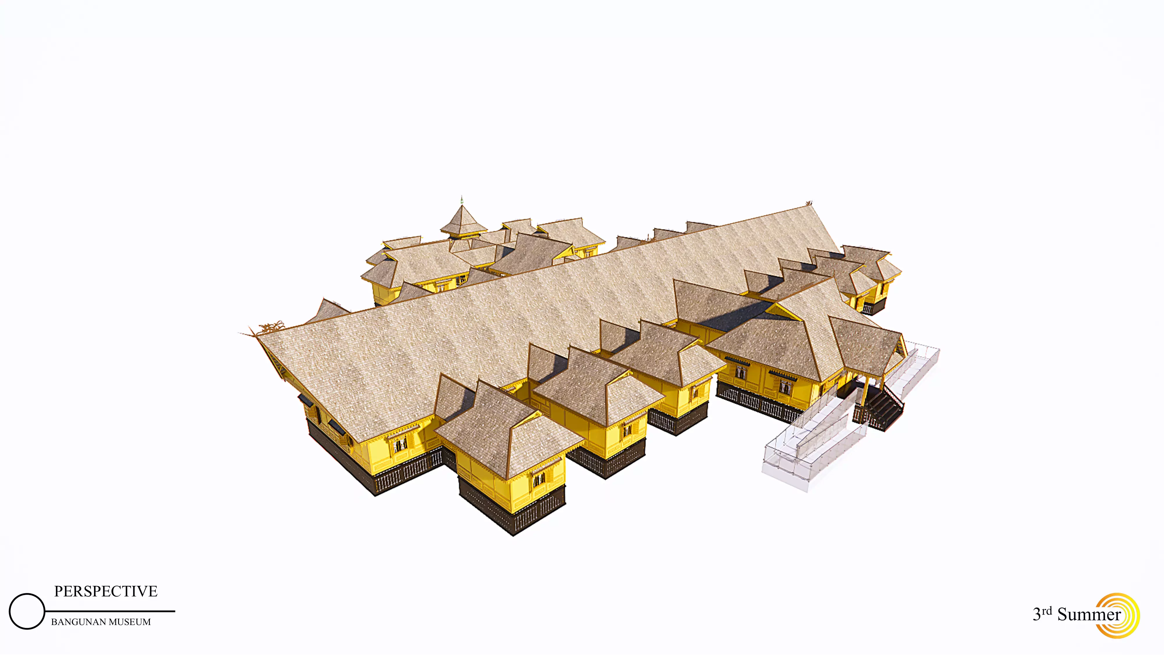 The Museum Building Of Sambas Cultural Centre 3D model_14