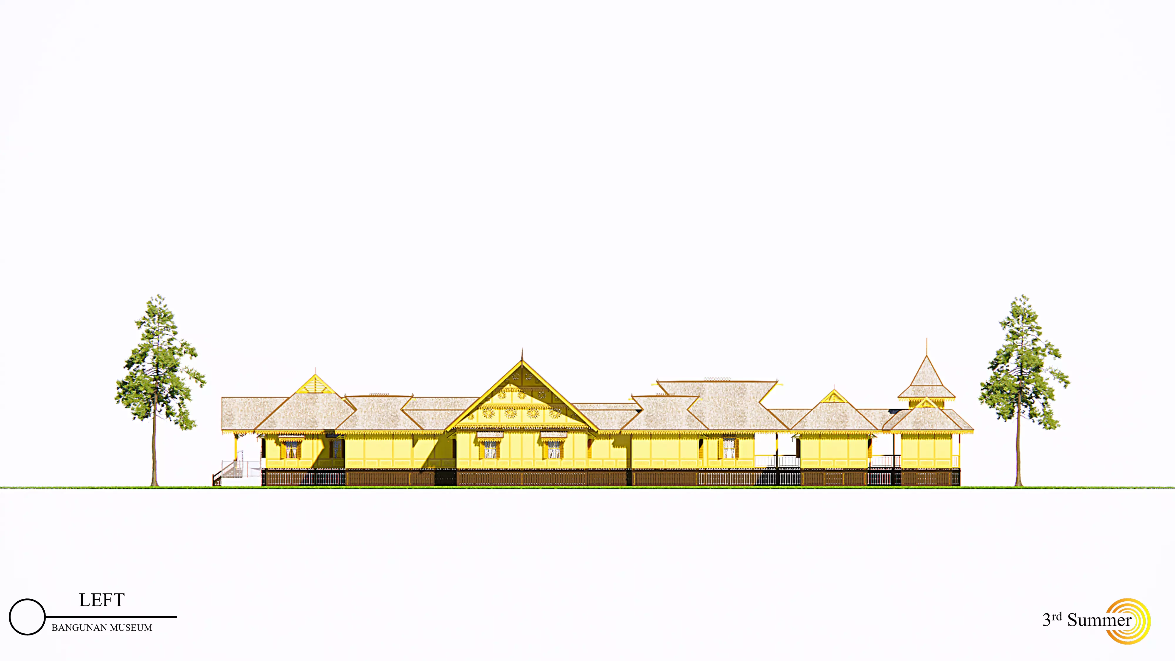 The Museum Building Of Sambas Cultural Centre 3D model_11