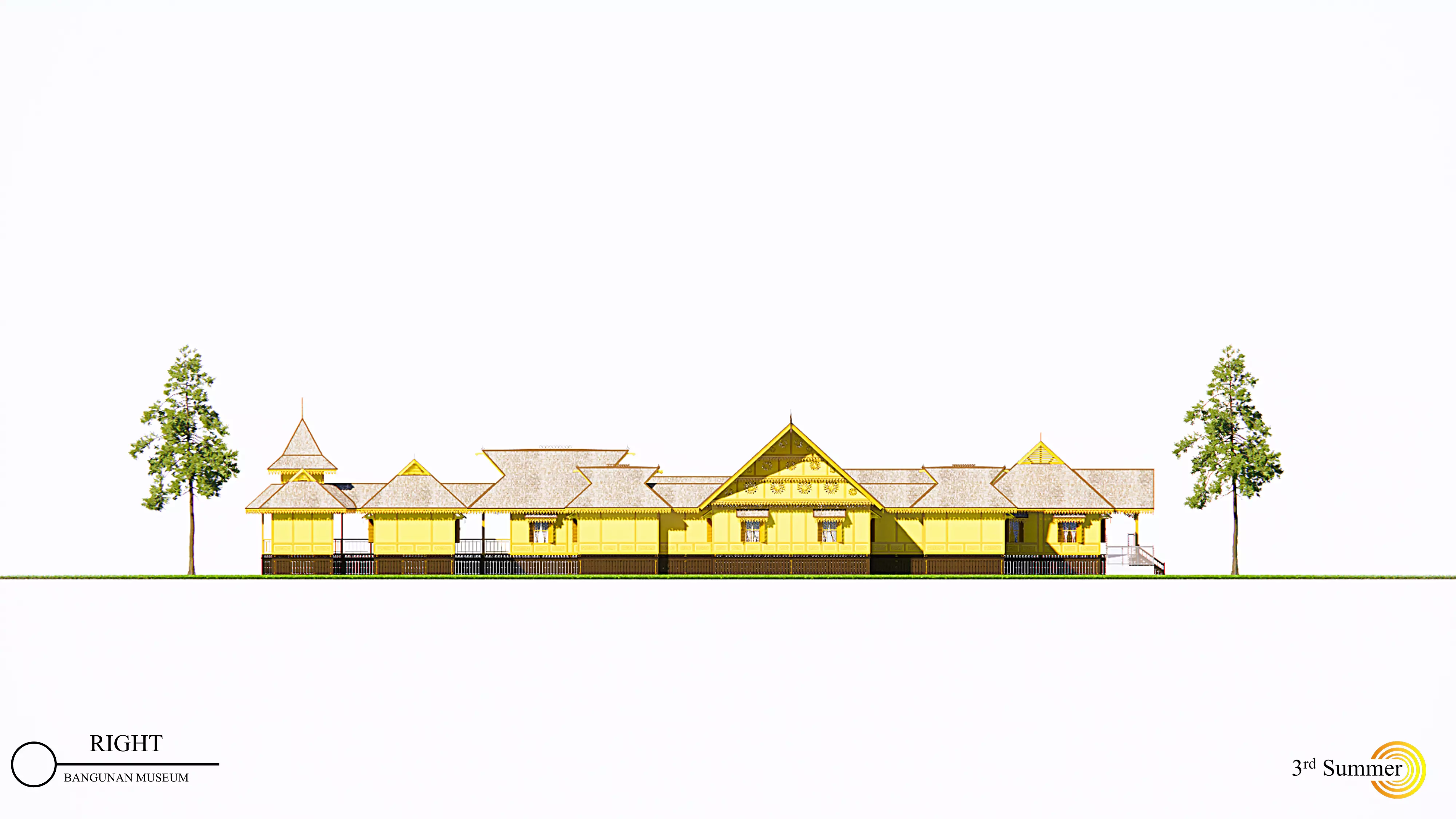 The Museum Building Of Sambas Cultural Centre 3D model_12