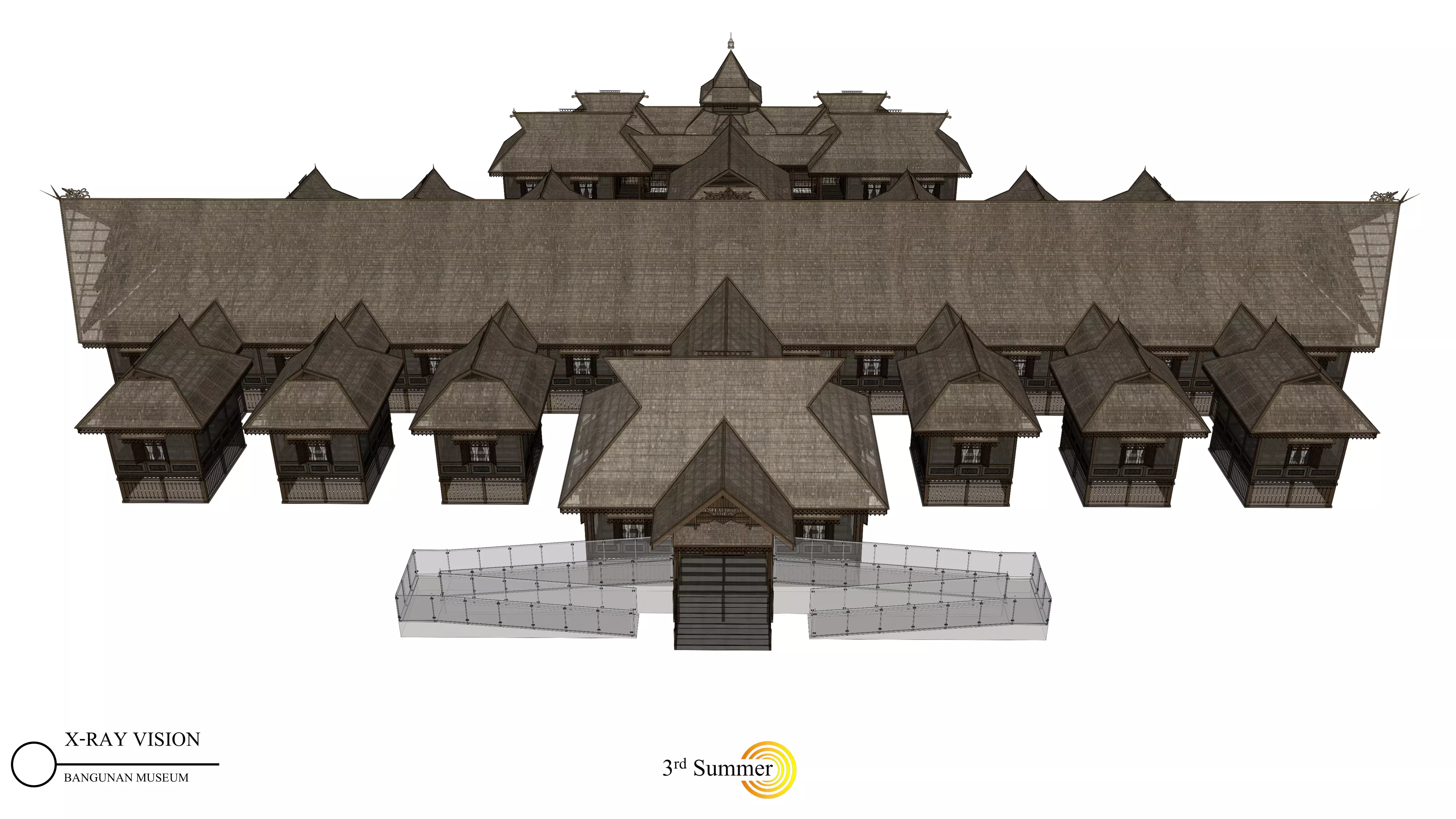 The Museum Building Of Sambas Cultural Centre 3D model_19