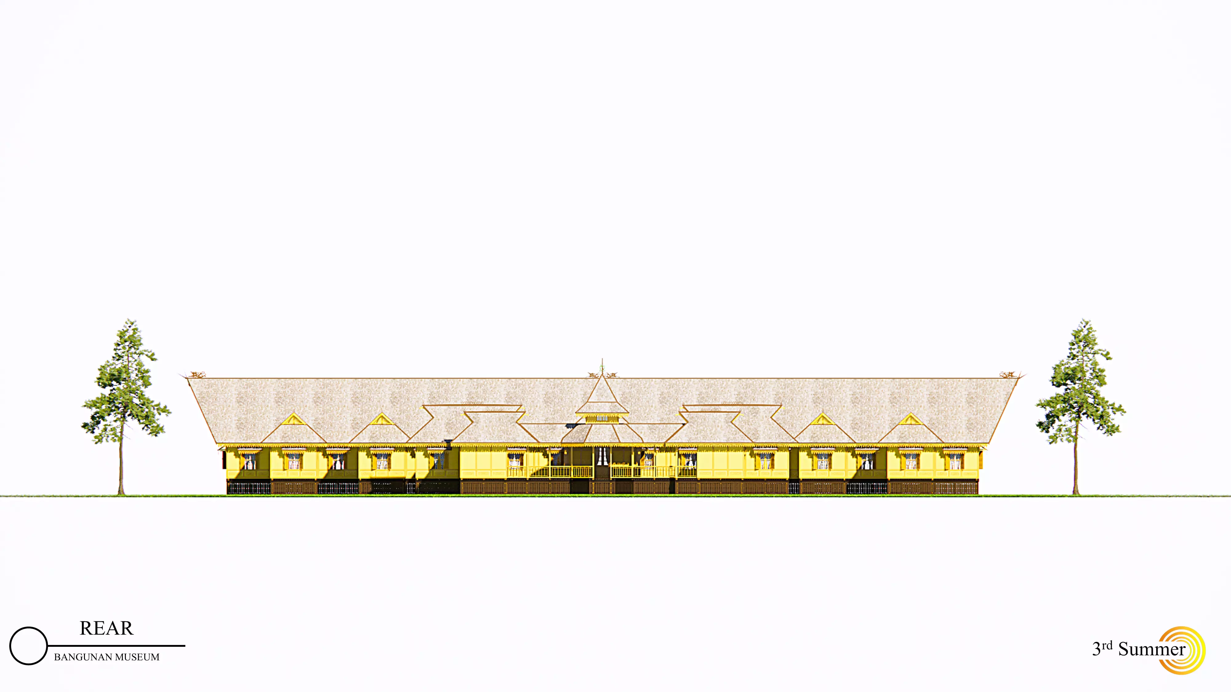 The Museum Building Of Sambas Cultural Centre 3D model_13