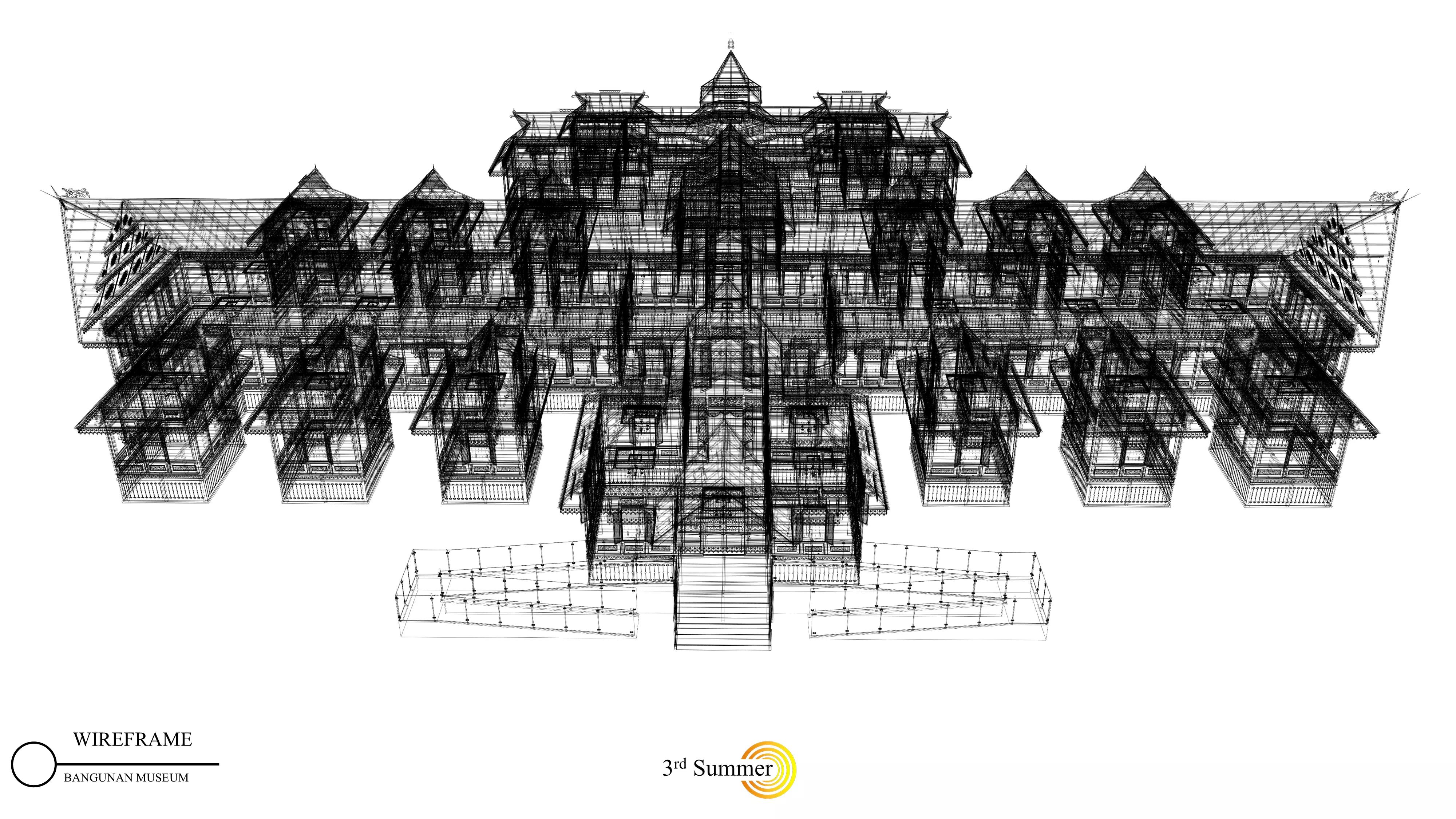 The Museum Building Of Sambas Cultural Centre 3D model_21