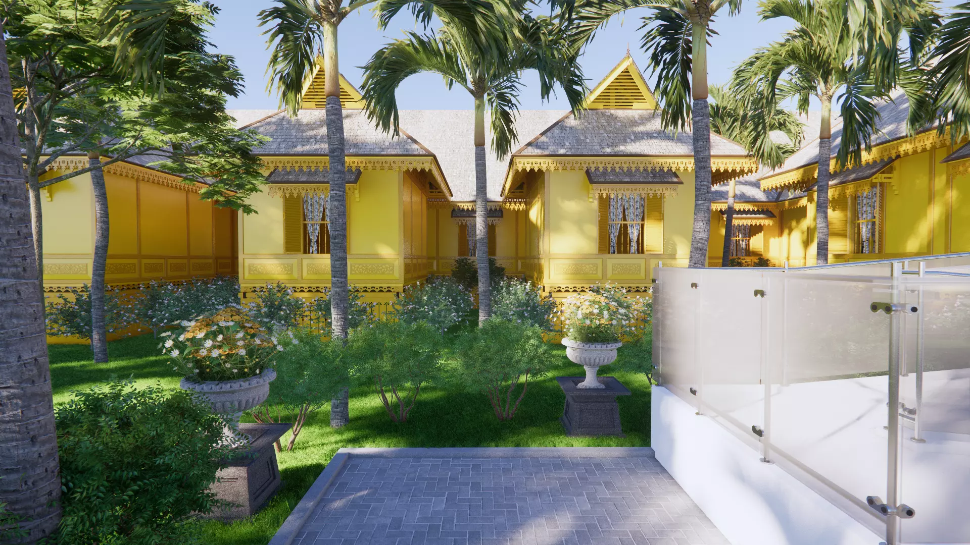 The Museum Building Of Sambas Cultural Centre 3D model_6