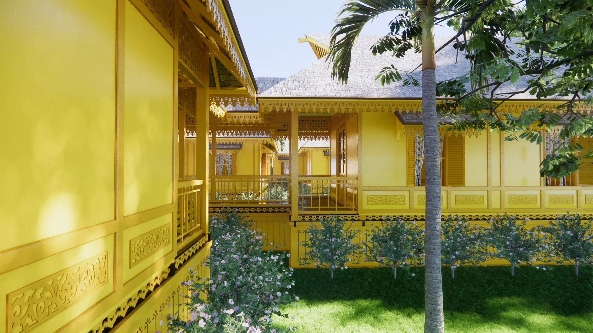 The Museum Building Of Sambas Cultural Centre 3D model_7