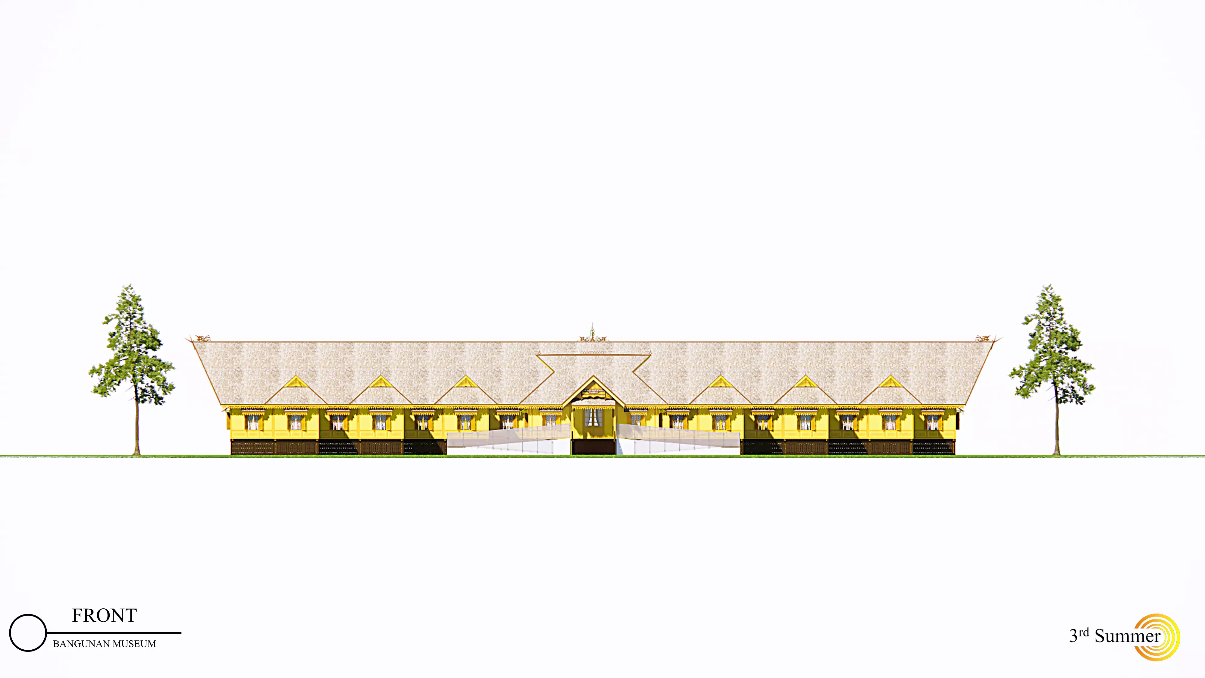 The Museum Building Of Sambas Cultural Centre 3D model_10