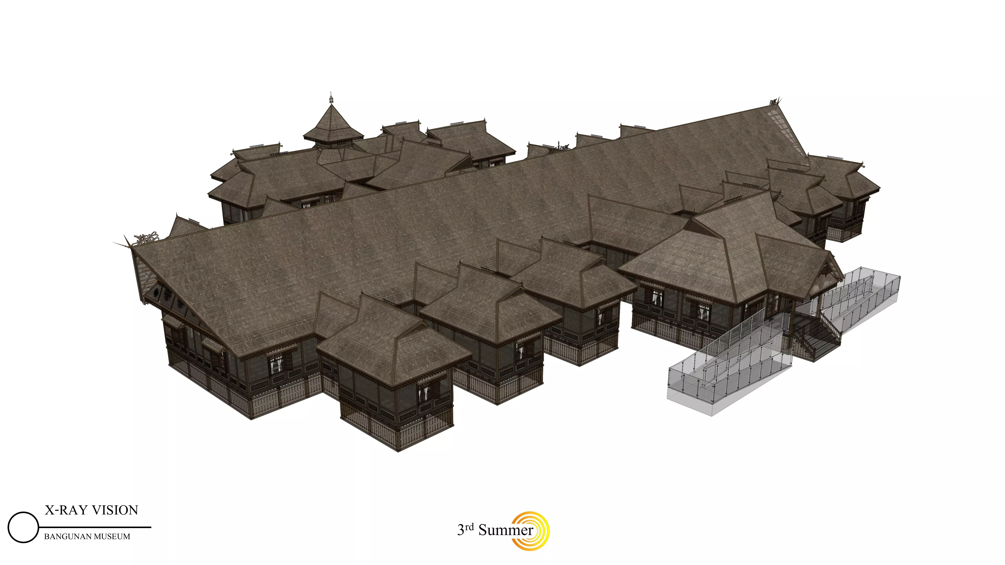The Museum Building Of Sambas Cultural Centre 3D model_18