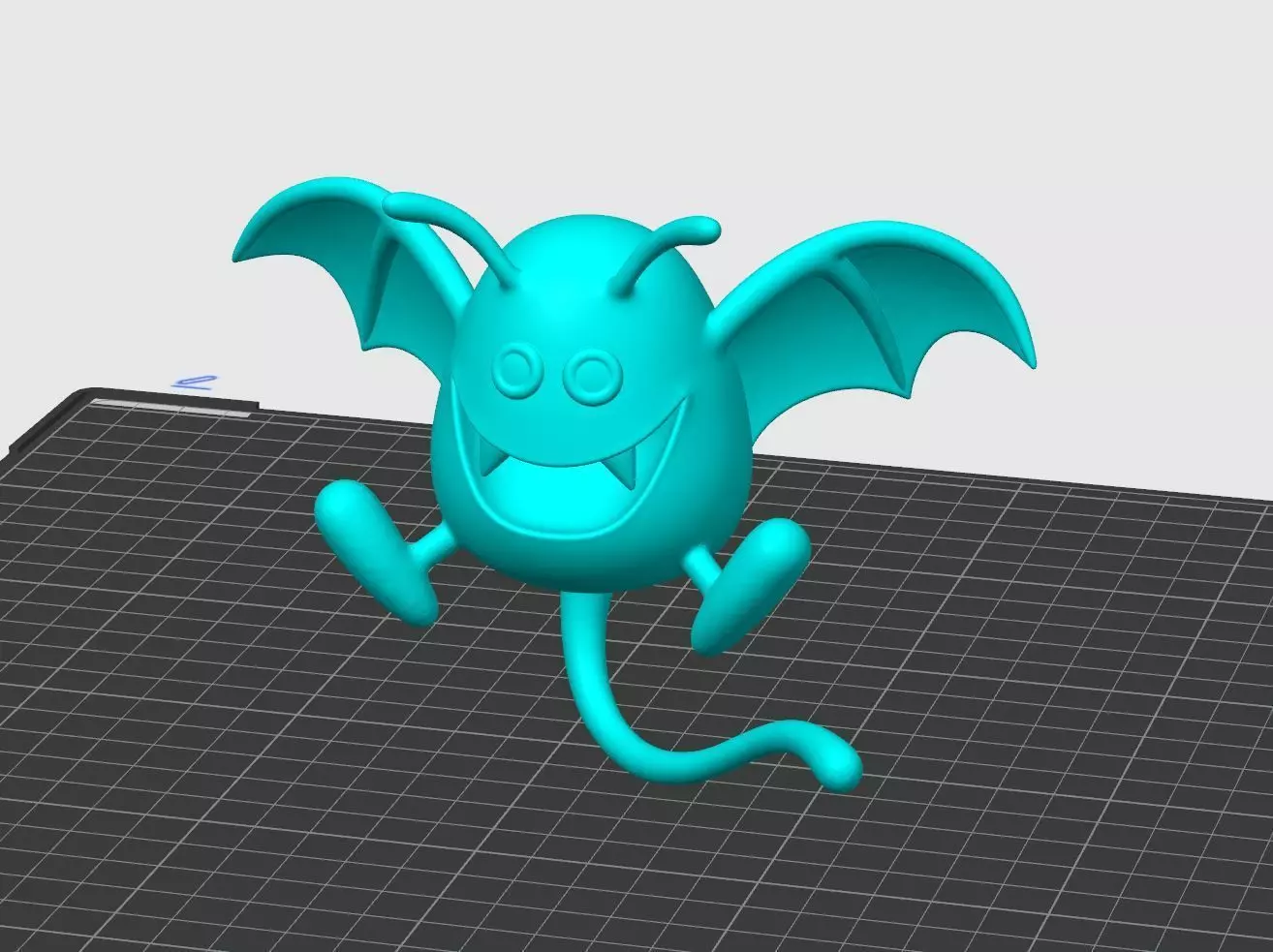 Dragon Quest Monster Dracky Bat STL ready to 3Dprint and DIY 3D print model_3
