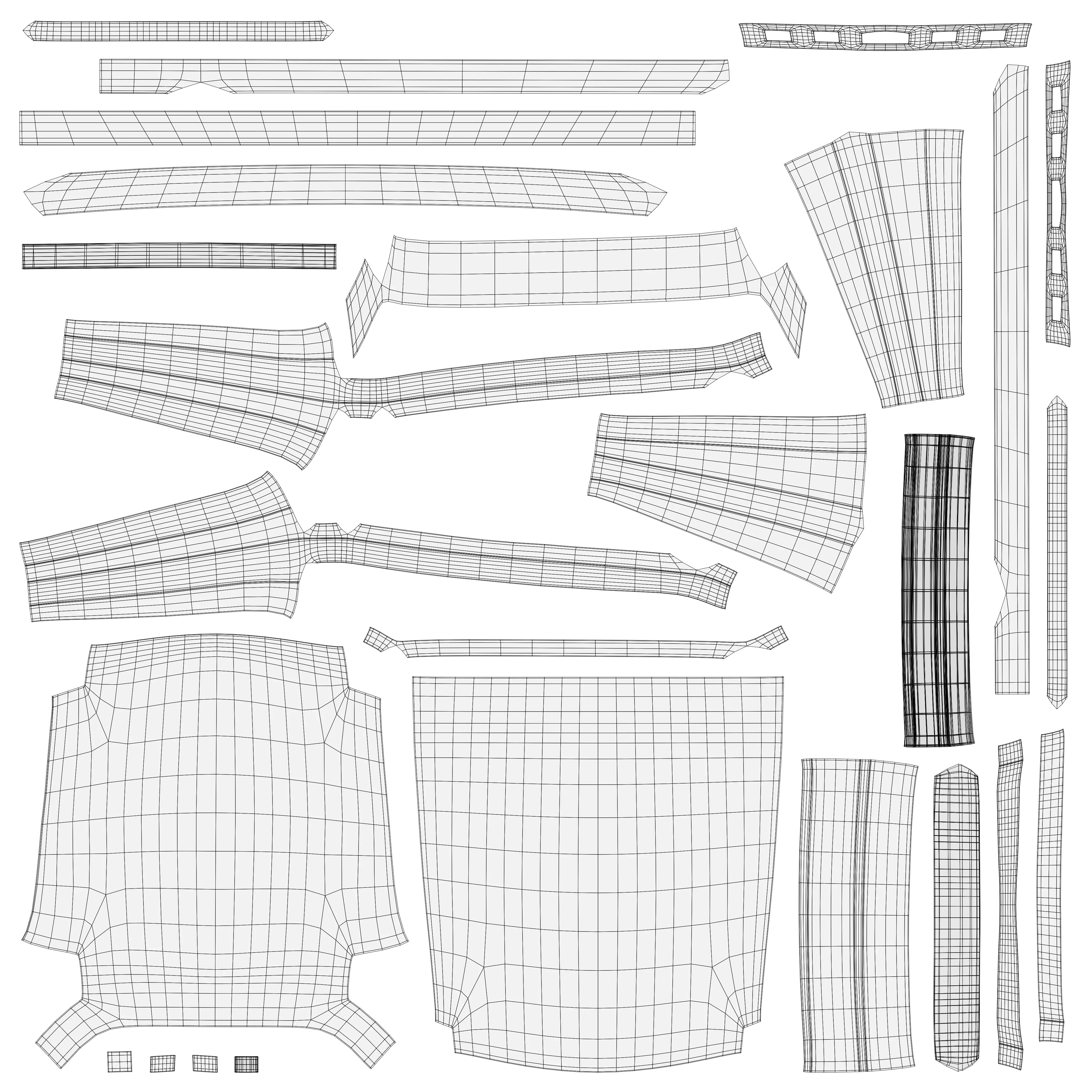 High-Quality Wooden Chair 3D Model Realistic PBR Low-poly 3D model_8