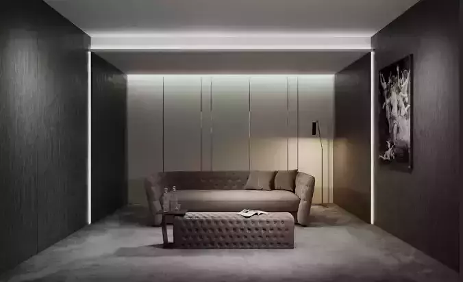 video room 3D model