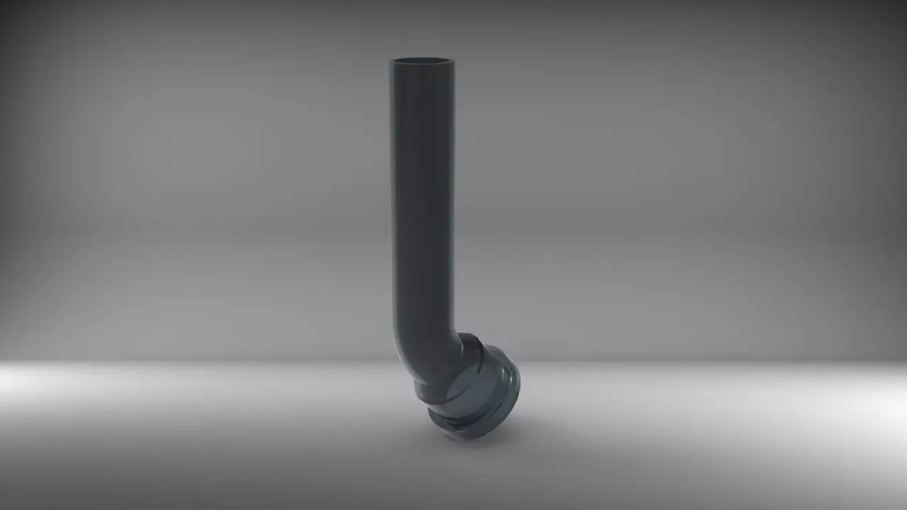 Glass water pipe or Bubbler 3D print model_0