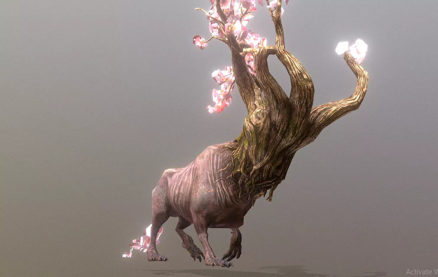 BULLTREE Mythical Creature Multi Action 3D model_2